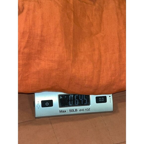 COS Shorts Womens Size 6 Coral Orange High Wasit 100% Linen cropped Pants - Picture 10 of 10